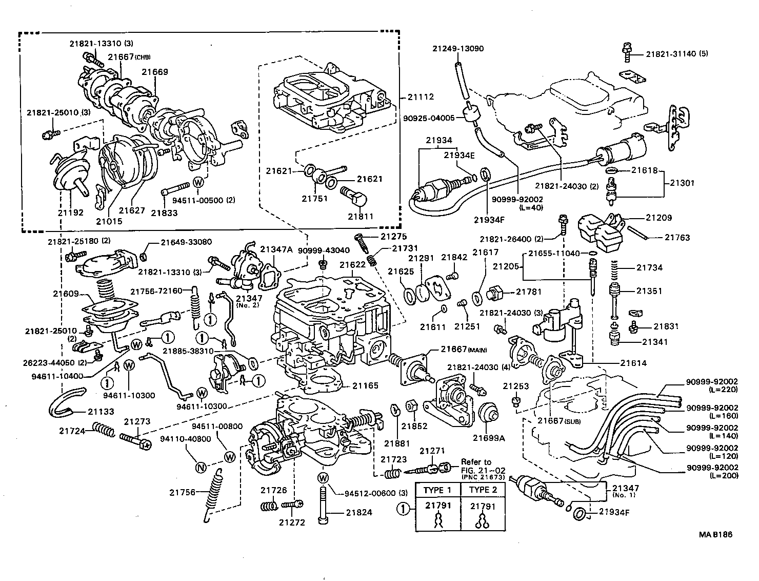  TOWN MASTERACE V WG |  CARBURETOR