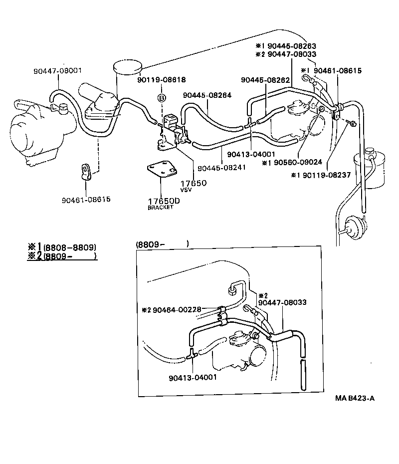  DYNA TOYOACE |  VACUUM PIPING