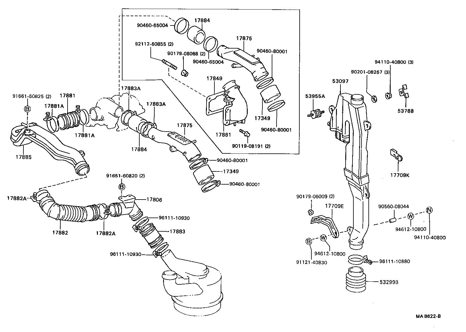  DYNA TOYOACE |  AIR CLEANER