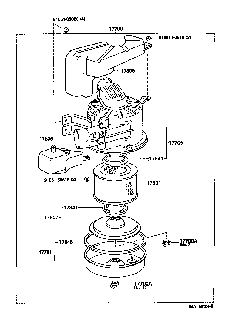  HIACE TRUCK |  AIR CLEANER