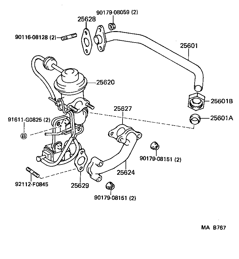  CROWN |  EXHAUST GAS RECIRCULATION SYSTEM