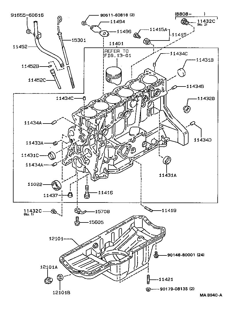  SOARER |  CYLINDER BLOCK