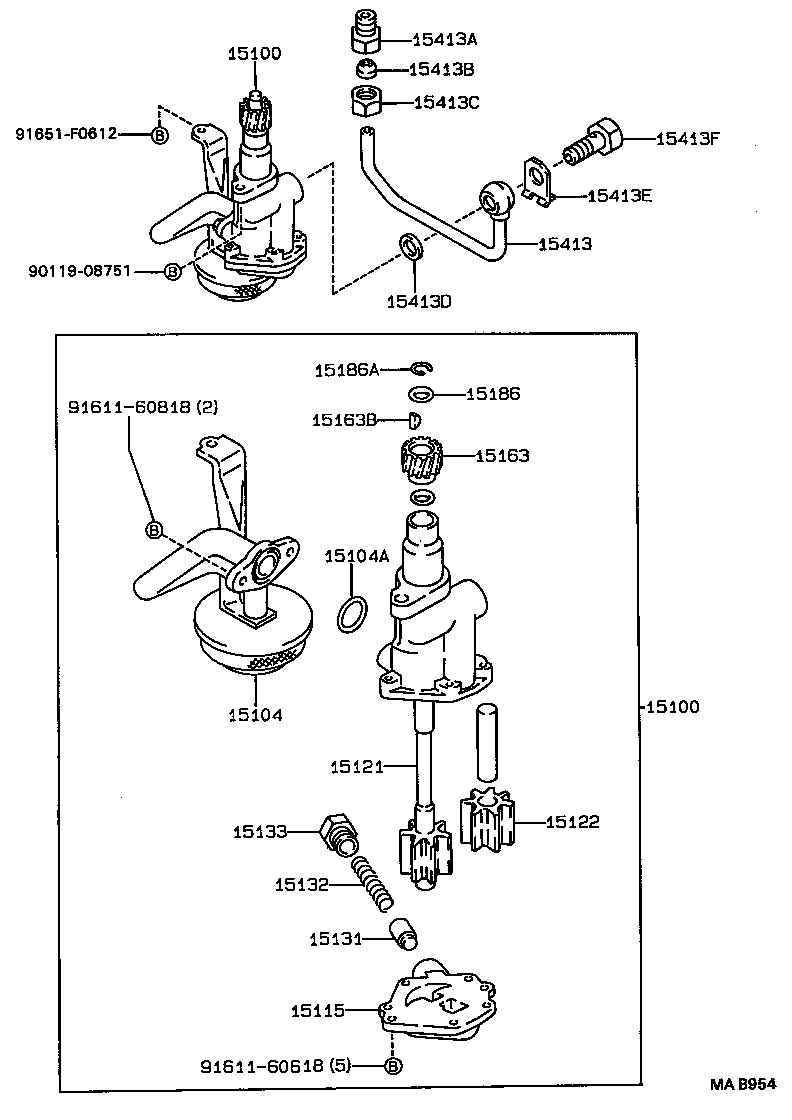  SOARER |  ENGINE OIL PUMP