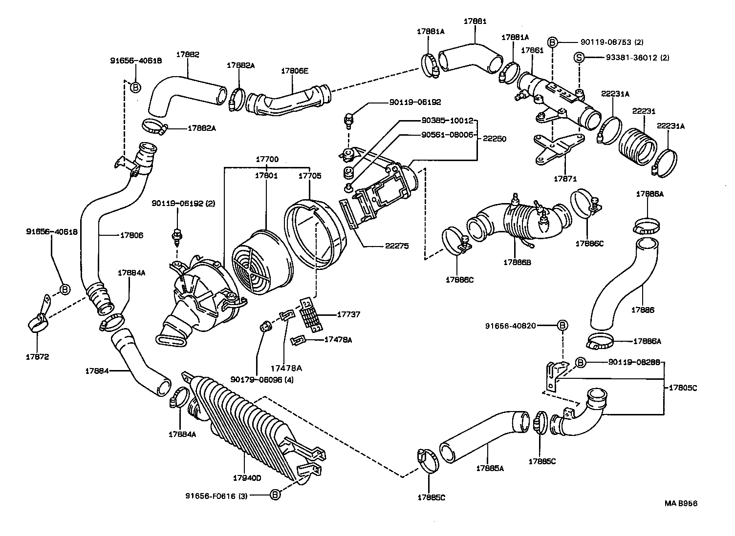  SOARER |  AIR CLEANER