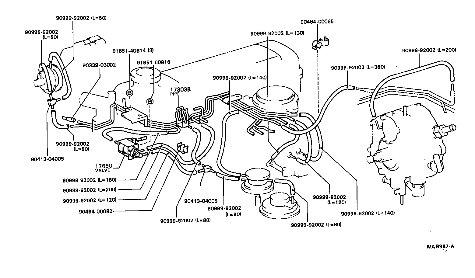  DYNA TOYOACE |  VACUUM PIPING