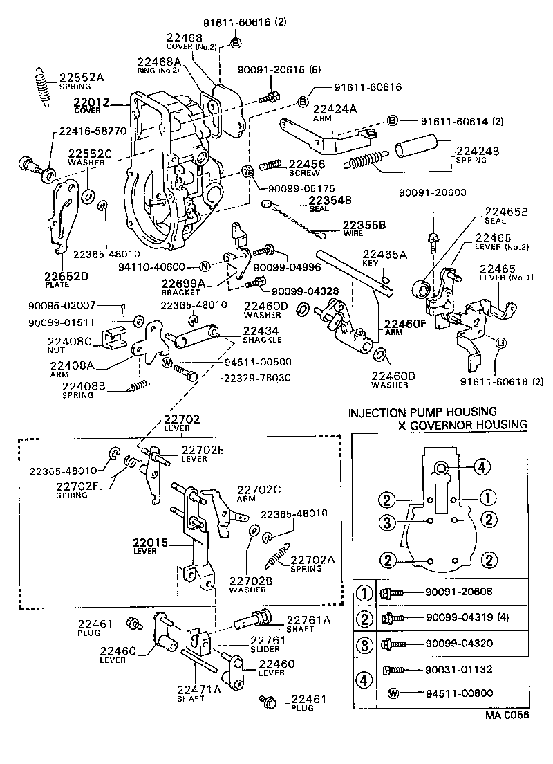  DYNA TOYOACE |  MECHANICAL GOVERNOR