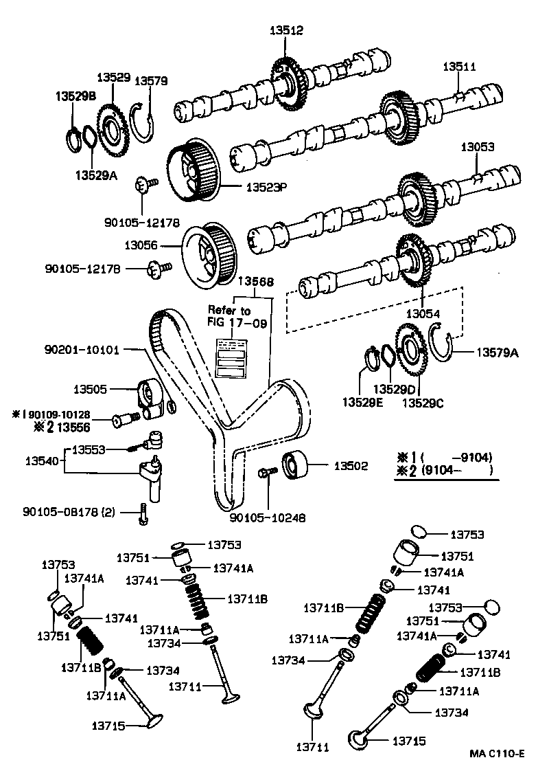  CELSIOR |  CAMSHAFT VALVE