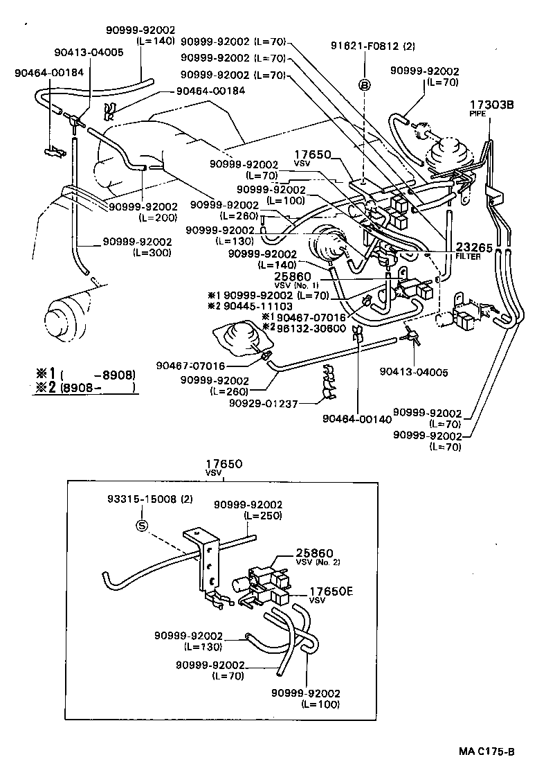  HILUX |  VACUUM PIPING