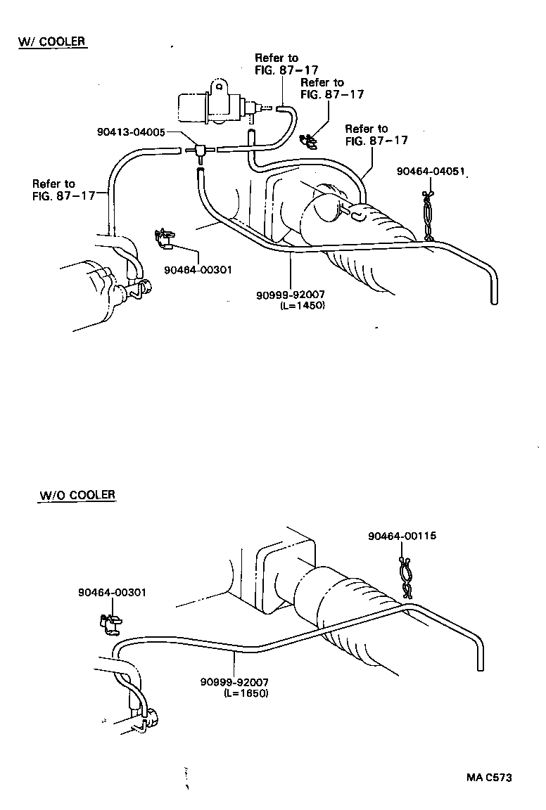  COASTER |  VACUUM PIPING