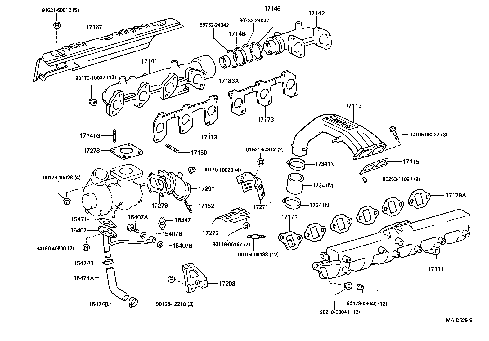  LAND CRUISER VAN |  MANIFOLD