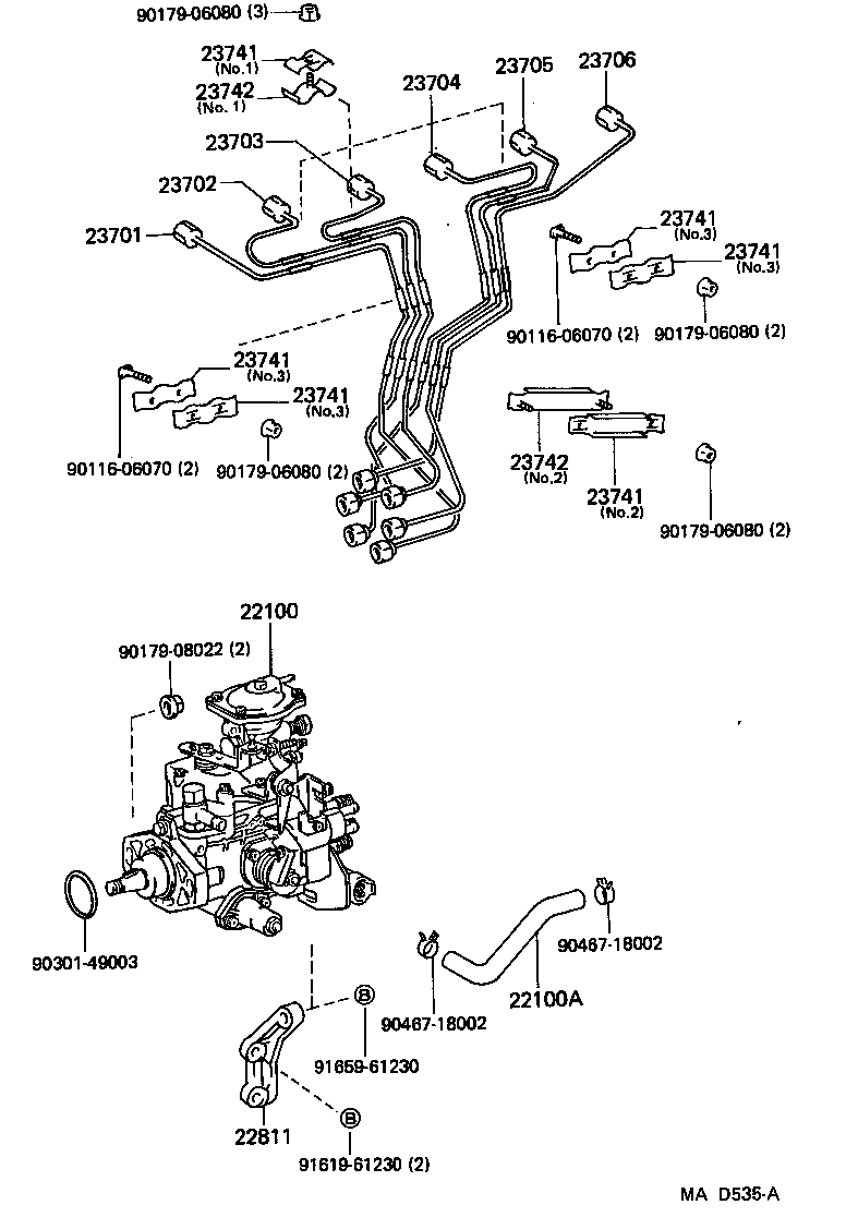  COASTER |  INJECTION PUMP ASSEMBLY