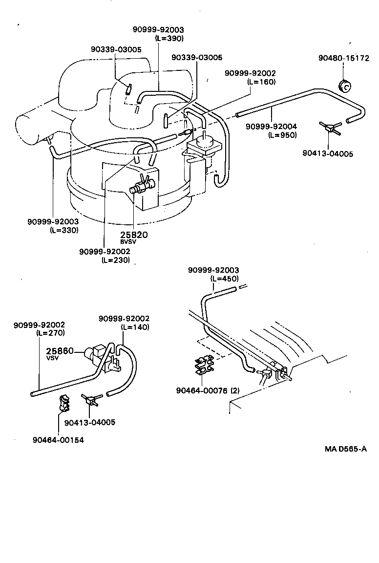  COASTER |  VACUUM PIPING