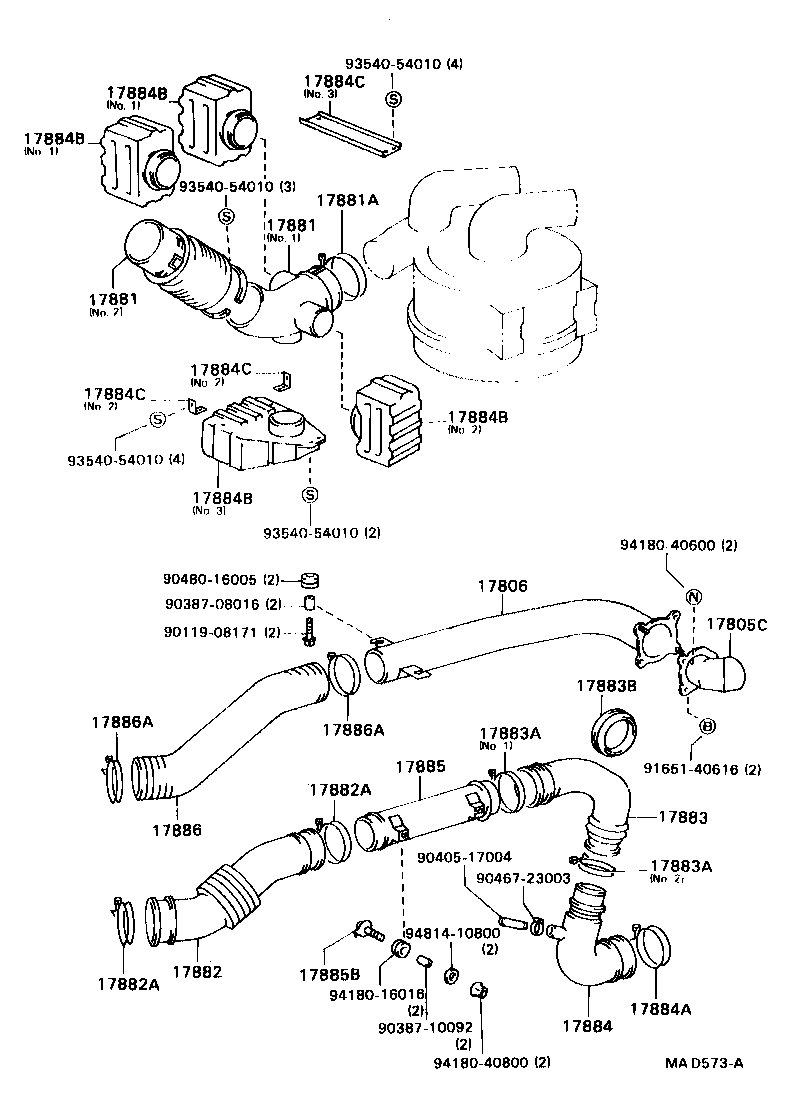  COASTER |  AIR CLEANER