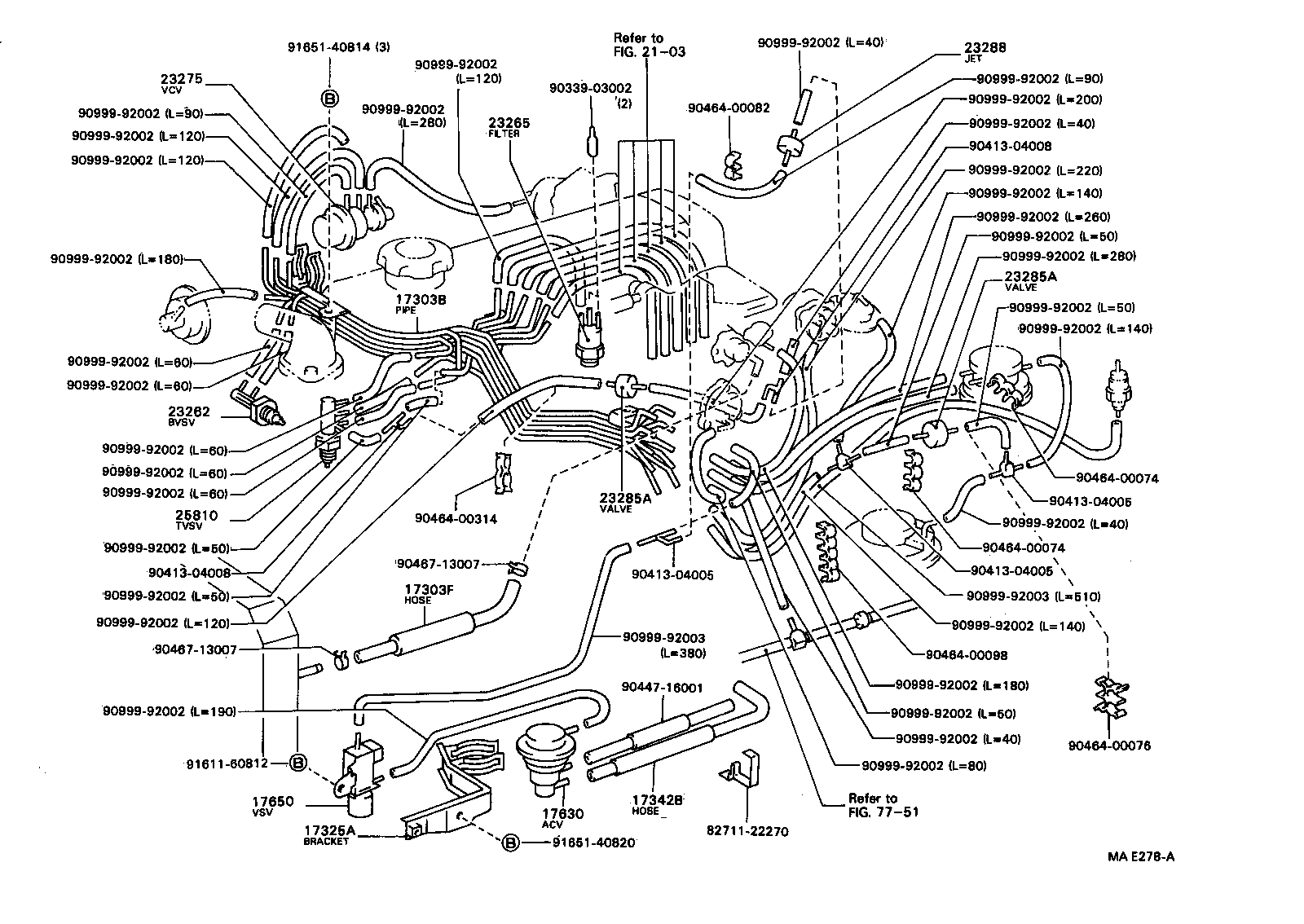  DYNA TOYOACE |  VACUUM PIPING