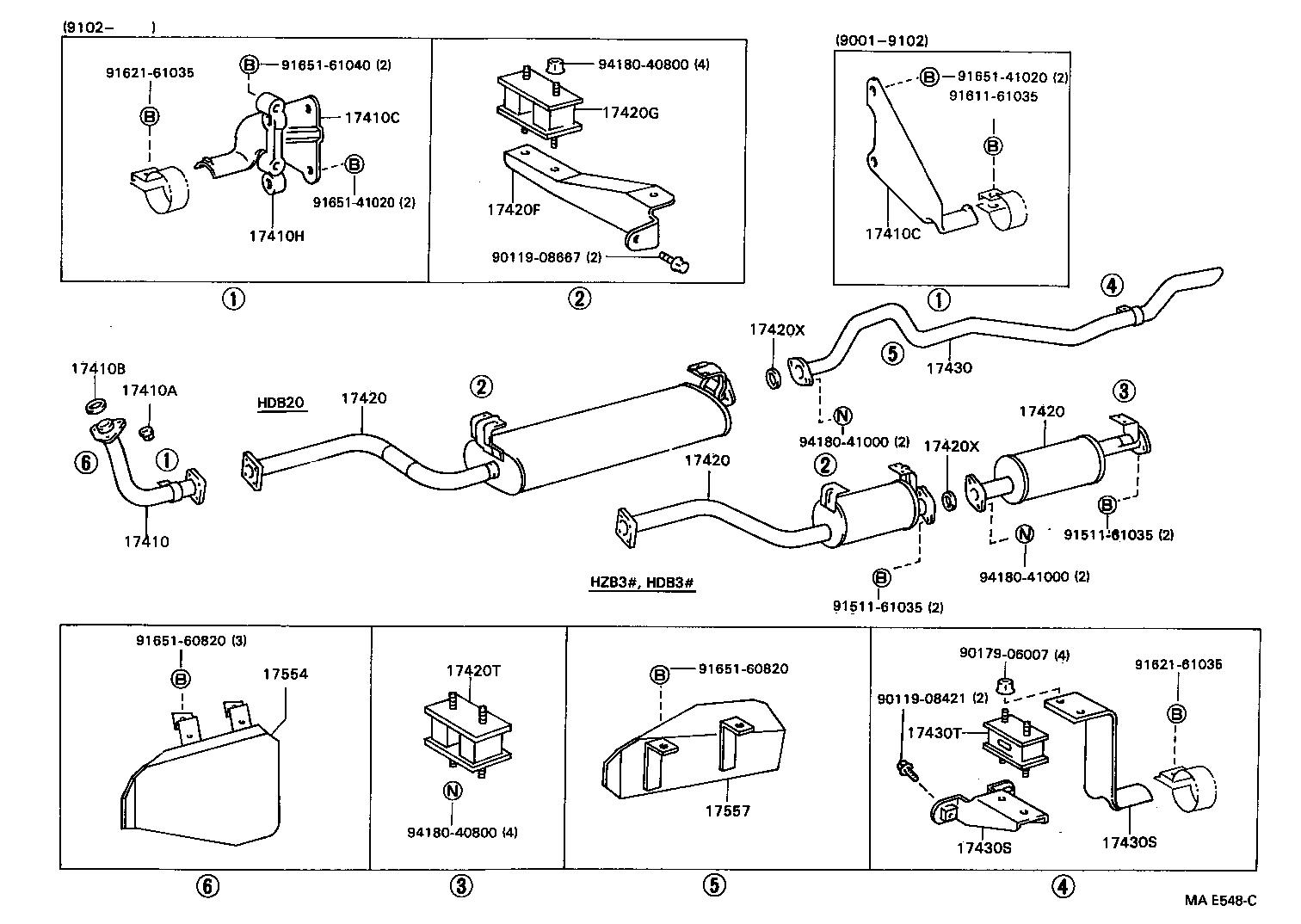  COASTER |  EXHAUST PIPE