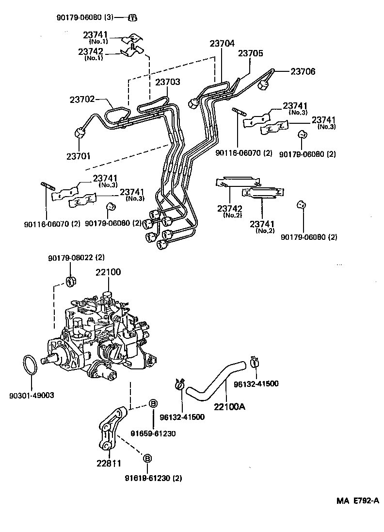  LAND CRUISER VAN |  INJECTION PUMP ASSEMBLY