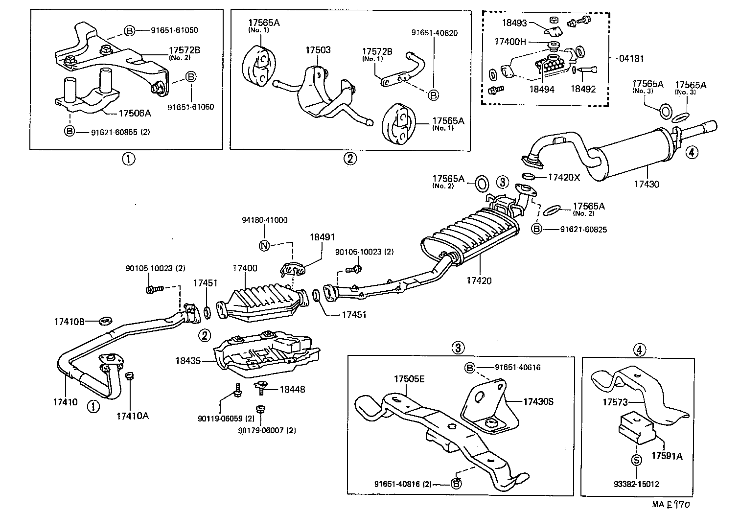  CROWN |  EXHAUST PIPE