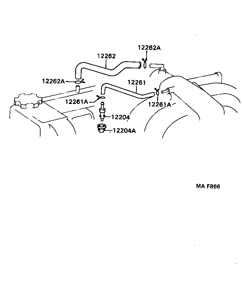  LAND CRUISER VAN |  VENTILATION HOSE