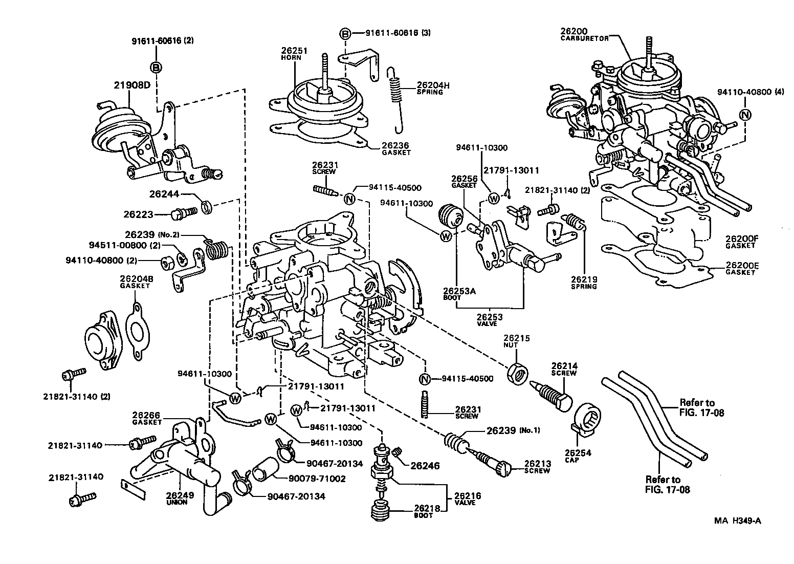  TOYOACE DYNA |  LPG CARBURETOR