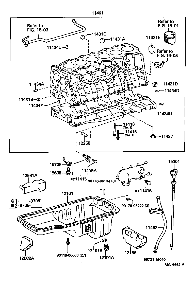  LAND CRUISER VAN |  CYLINDER BLOCK