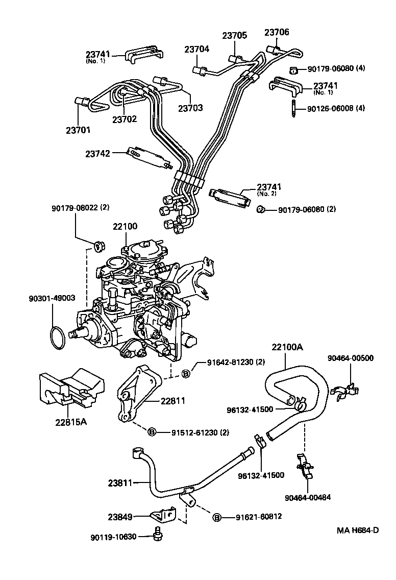  LAND CRUISER VAN |  INJECTION PUMP ASSEMBLY