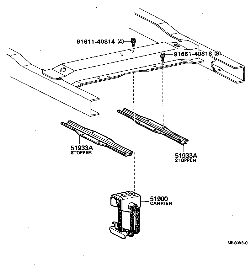  HILUX |  SPARE WHEEL CARRIER