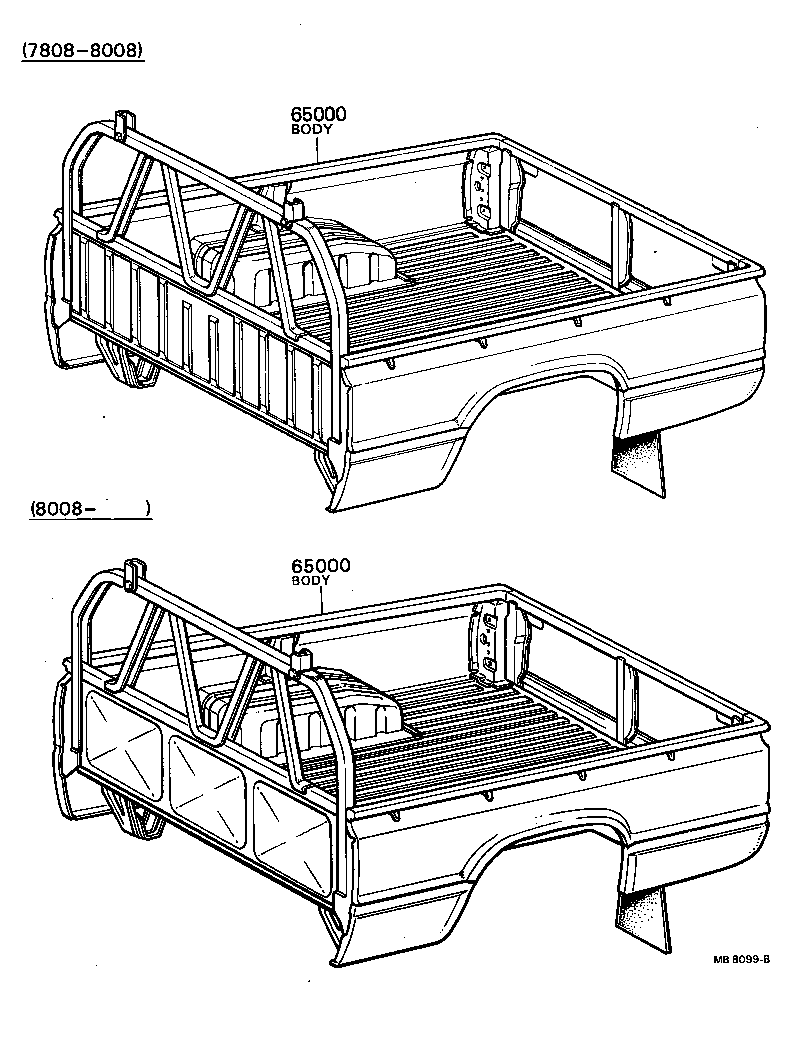  HILUX |  REAR BODY ASSEMBLY