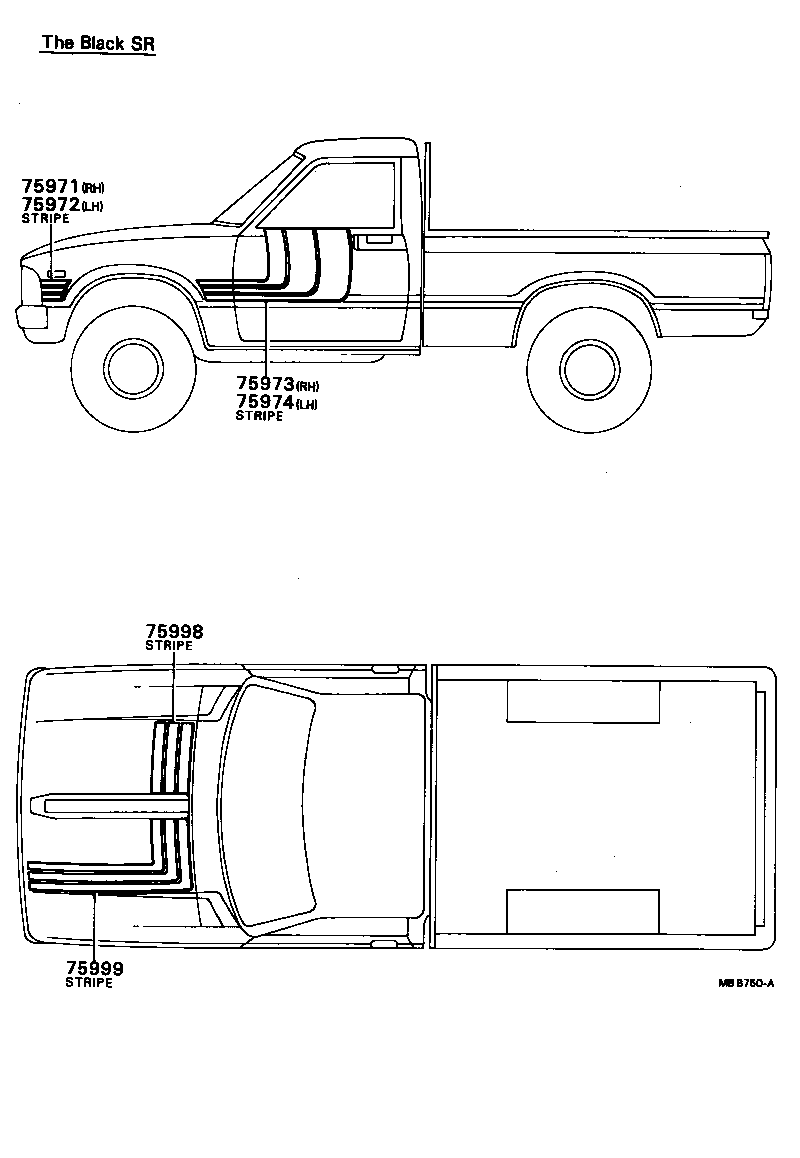  HILUX |  BODY STRIPE