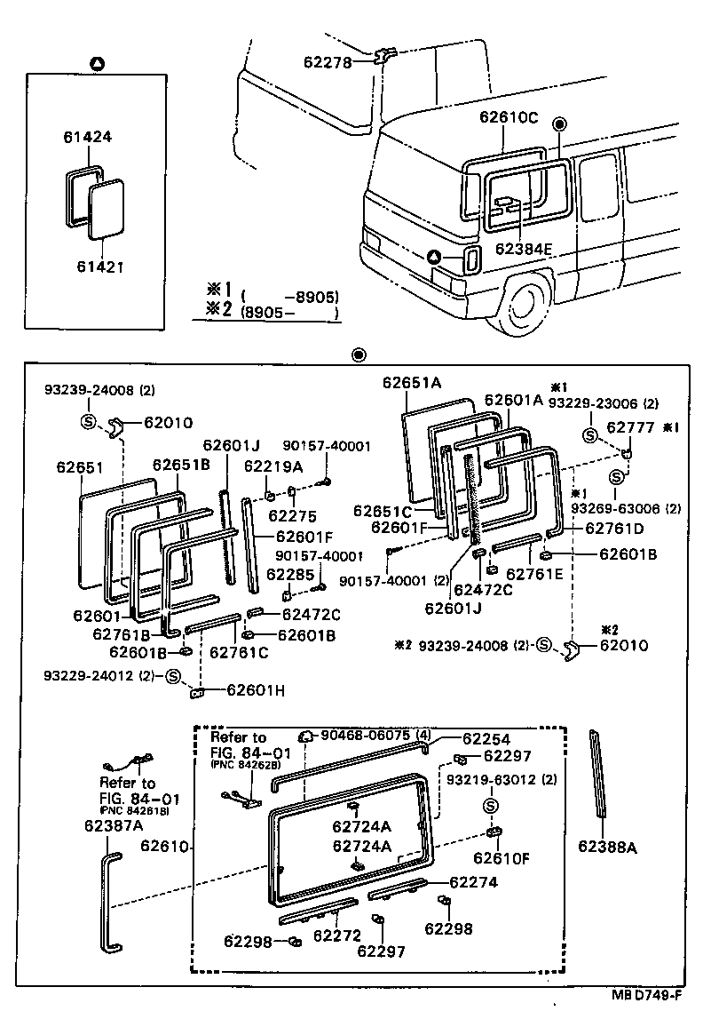  COASTER |  SIDE WINDOW