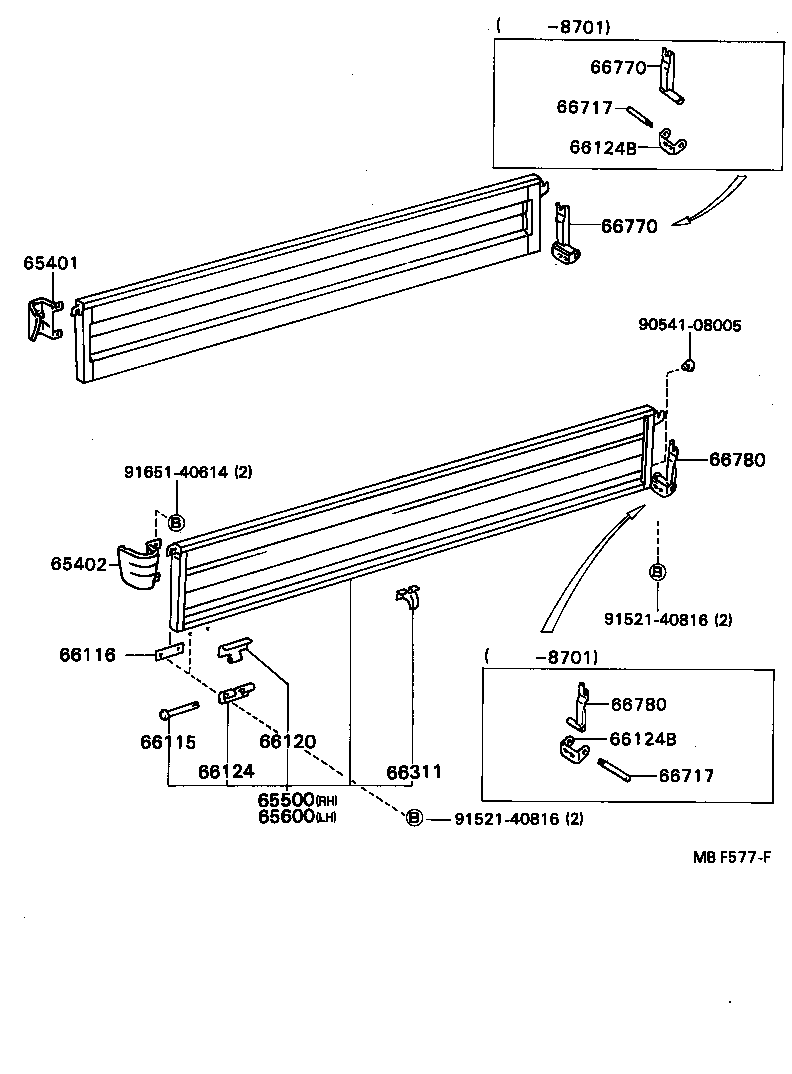  HILUX |  REAR BODY SIDE PANEL