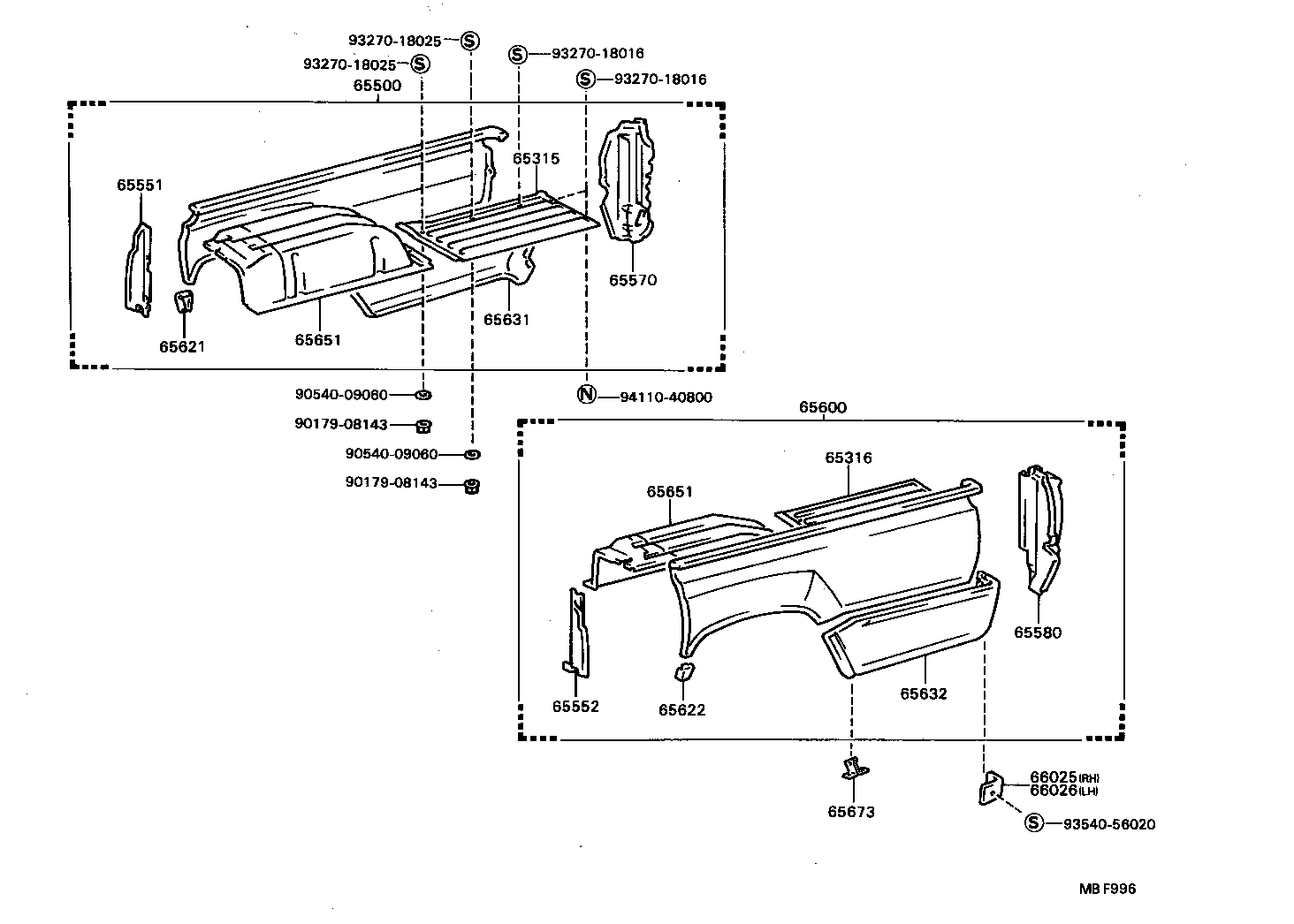  HILUX |  REAR BODY SIDE PANEL
