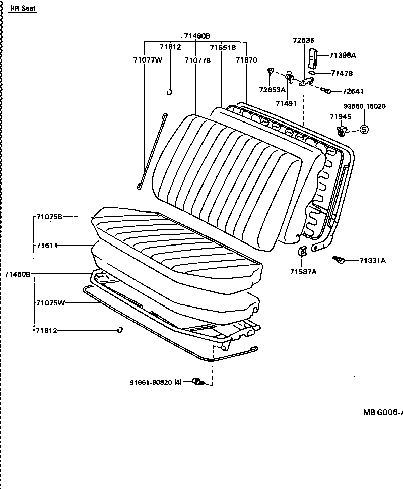  HILUX |  SEAT SEAT TRACK