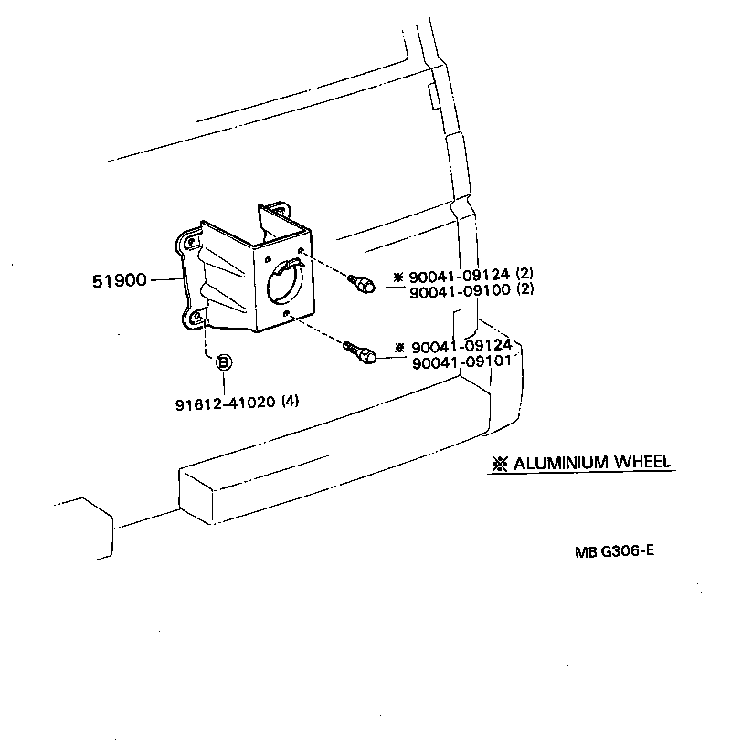  BLIZZARD |  SPARE WHEEL CARRIER