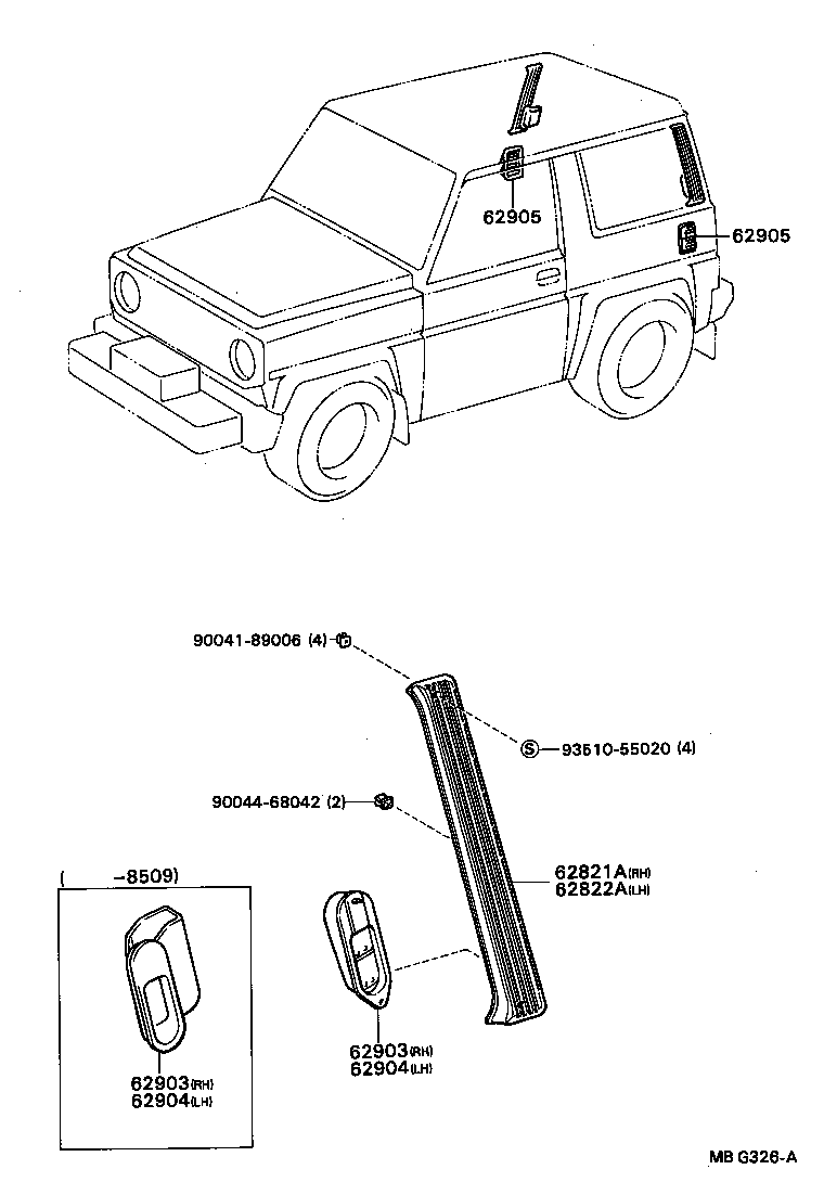  BLIZZARD |  REAR VENTILATOR ROOF VENTILATOR