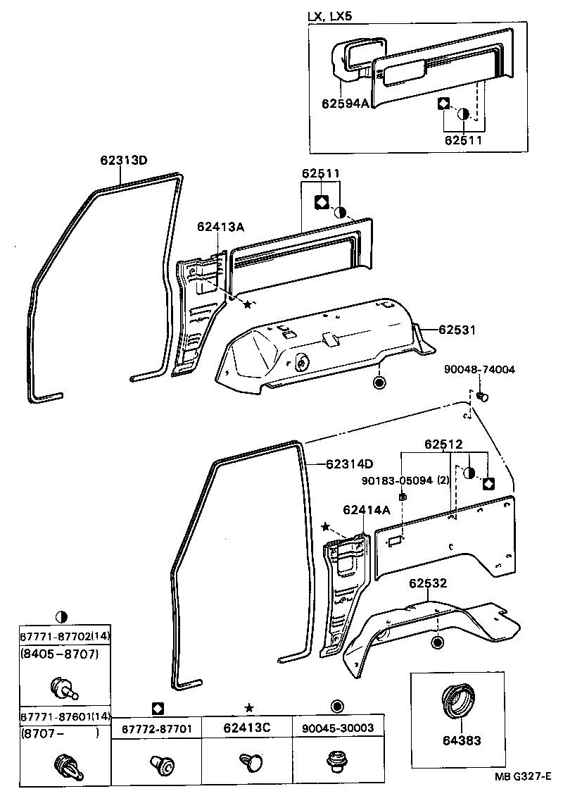  BLIZZARD |  INSIDE TRIM BOARD
