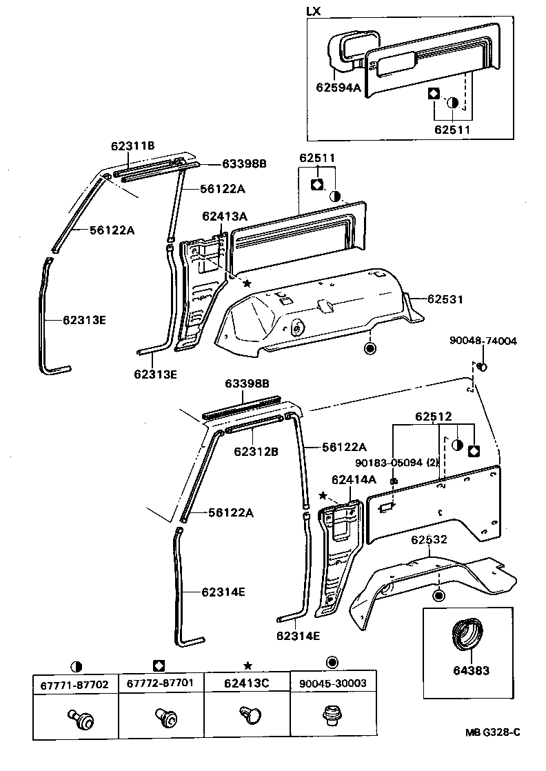  BLIZZARD |  INSIDE TRIM BOARD
