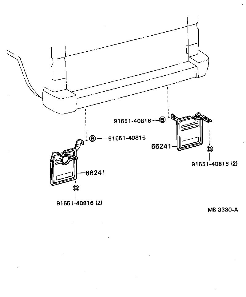  BLIZZARD |  REAR BODY FLOOR FENDER