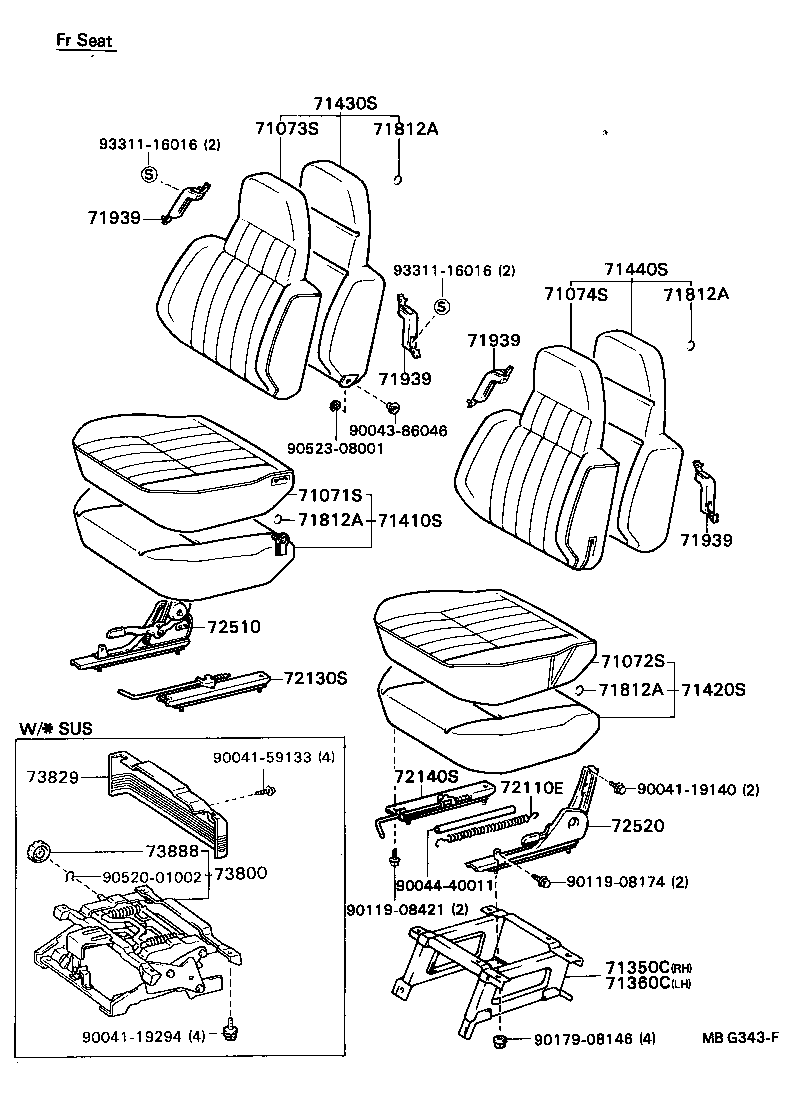  BLIZZARD |  SEAT SEAT TRACK