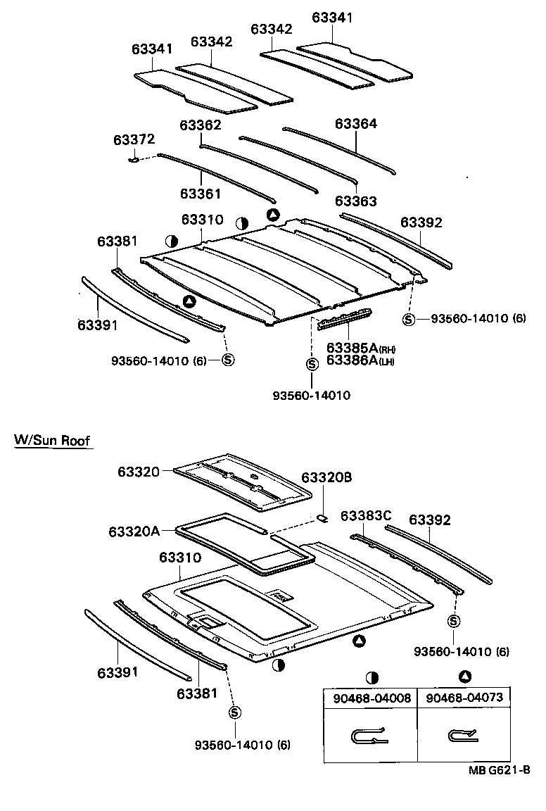  MARK 2 |  ROOF HEADLINING SILENCER PAD