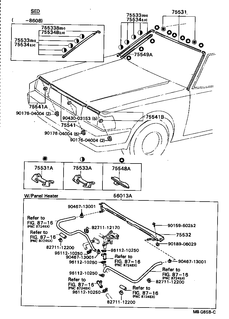  MARK 2 |  FRONT MOULDING