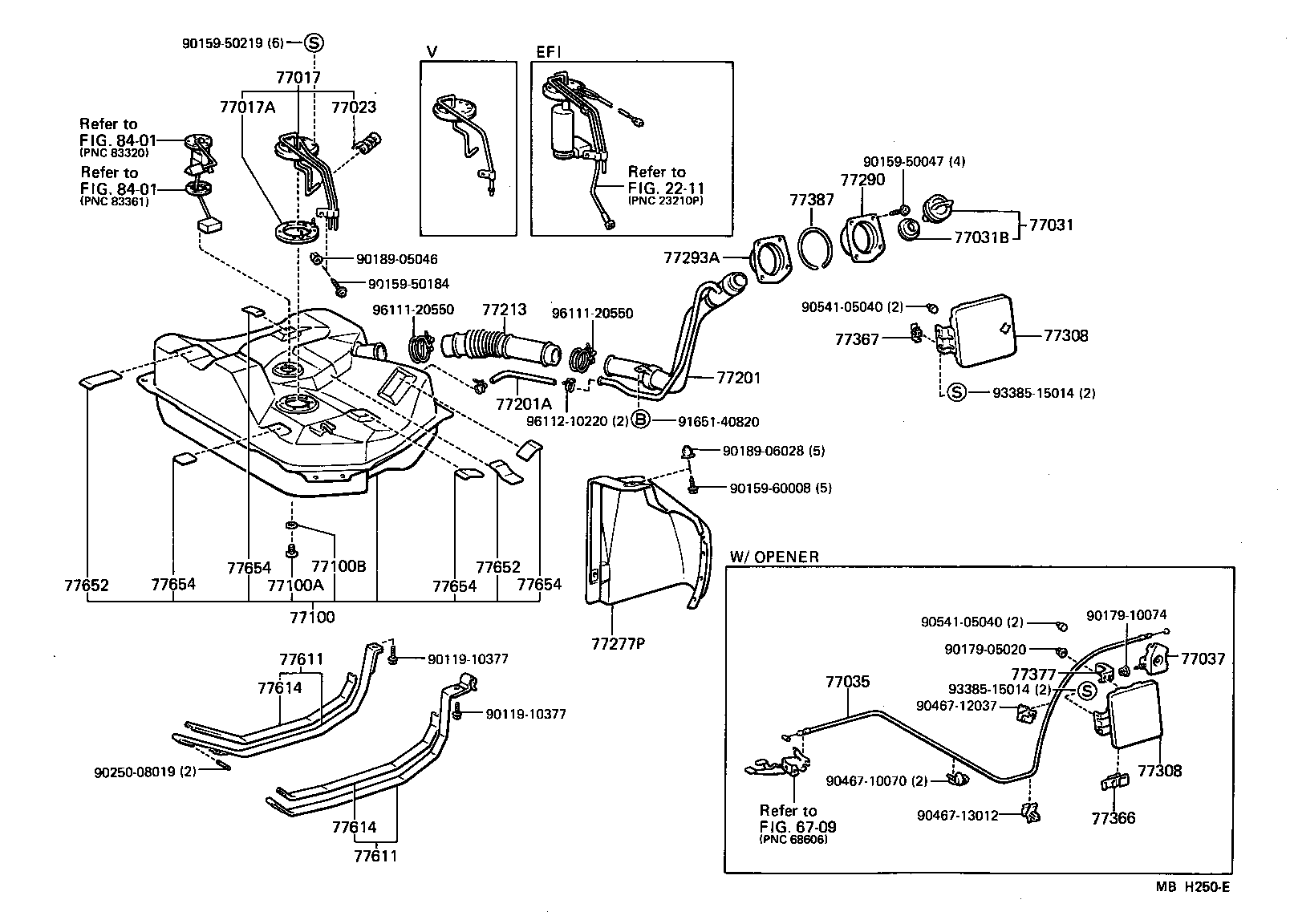 STARLET |  FUEL TANK TUBE