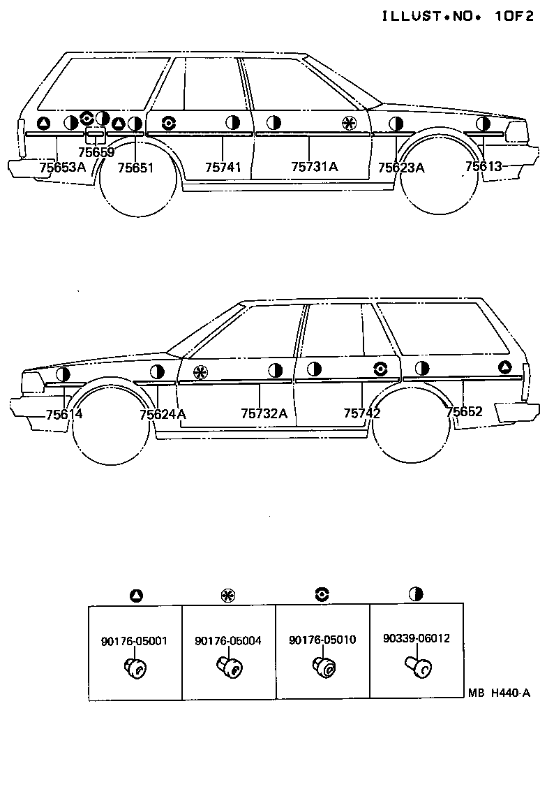  MARK 2 |  SIDE MOULDING
