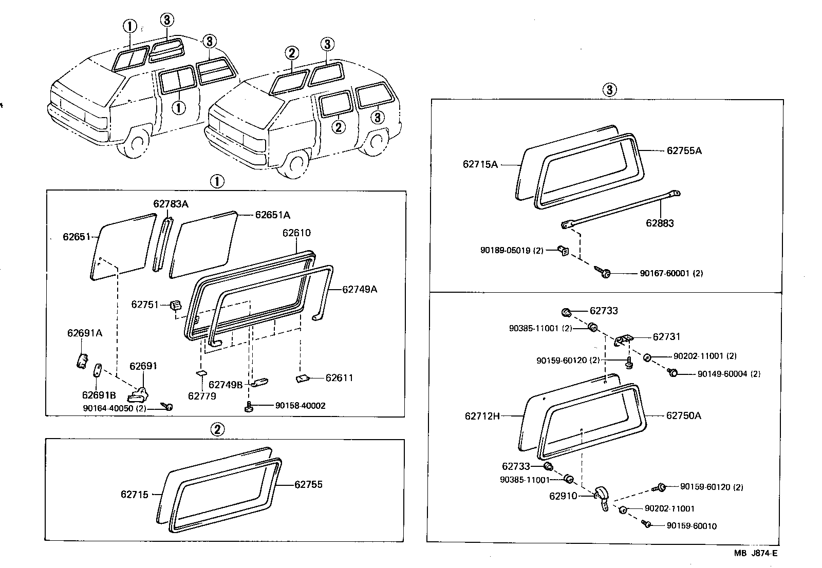  LITEACE VAN WAGON |  SIDE WINDOW