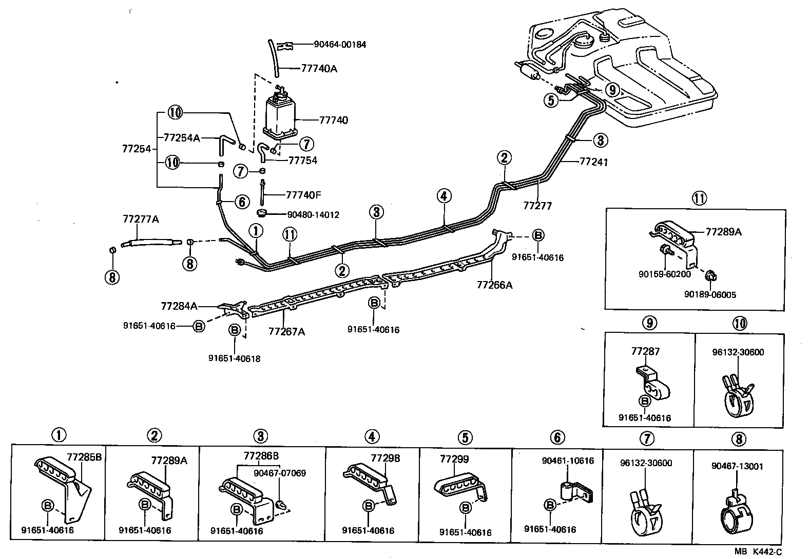  SUPRA |  FUEL TANK TUBE