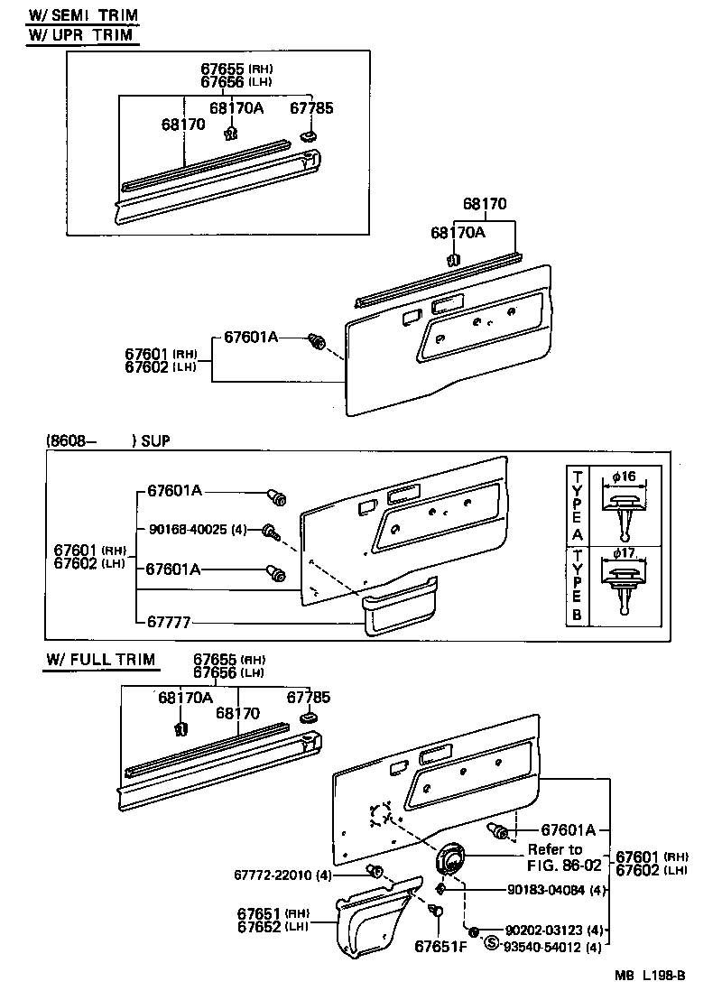  LITEACE VAN WAGON |  FRONT DOOR PANEL GLASS