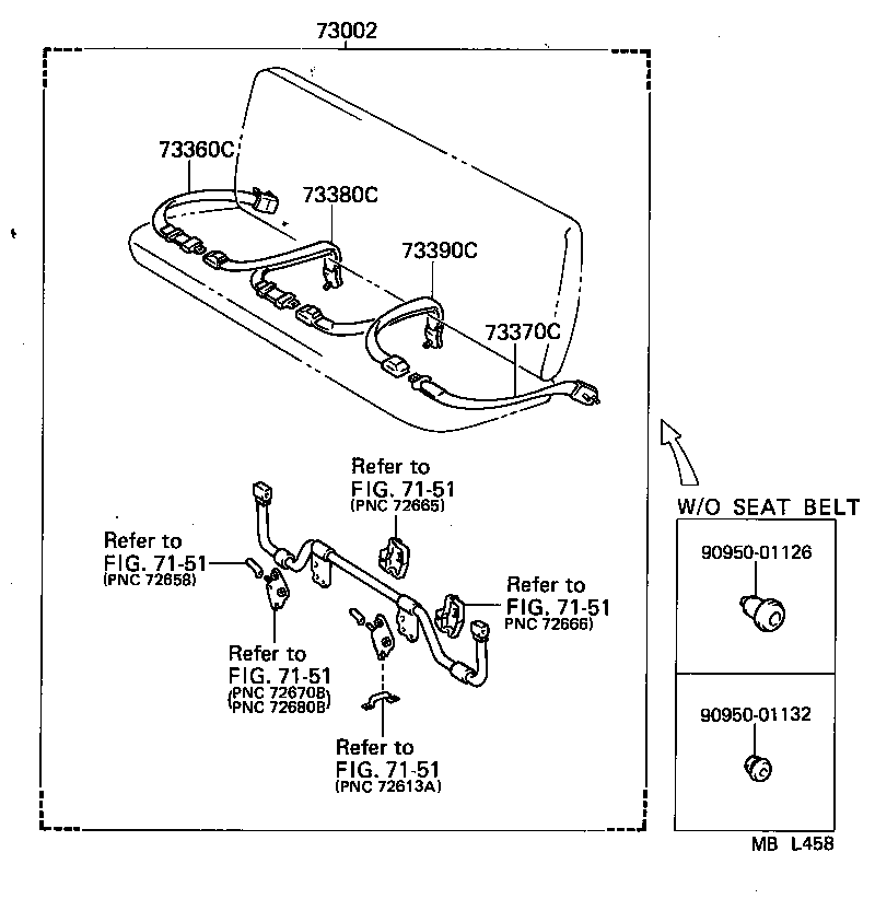  LITEACE VAN WAGON |  SEAT BELT