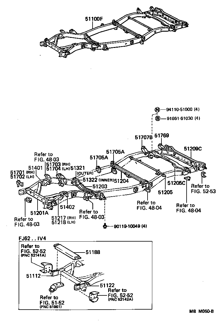  LAND CRUISER VAN |  FRAME