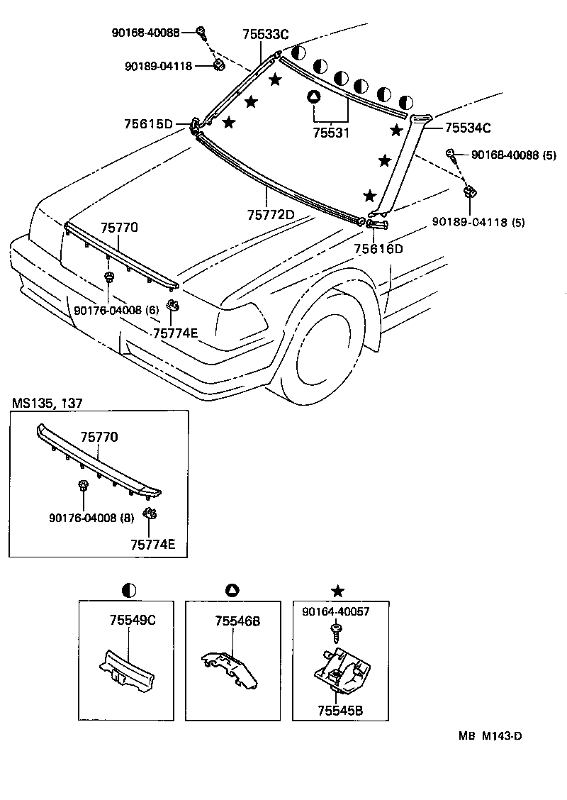  CROWN |  FRONT MOULDING
