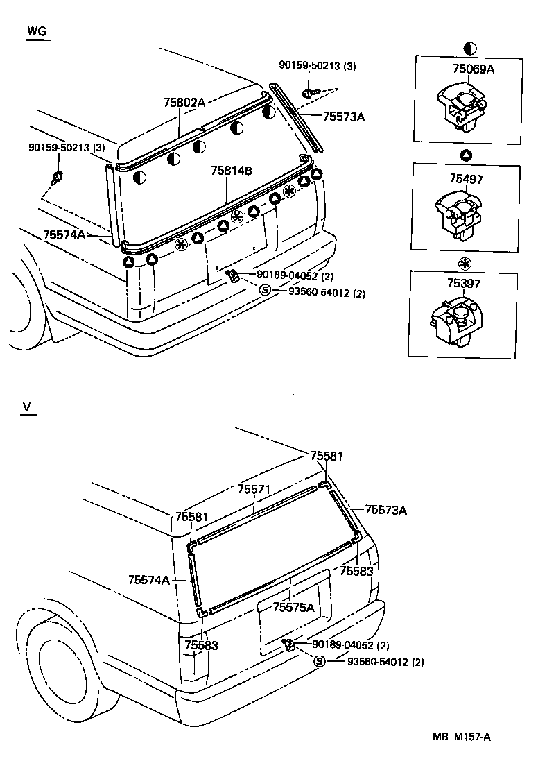  CROWN |  REAR MOULDING