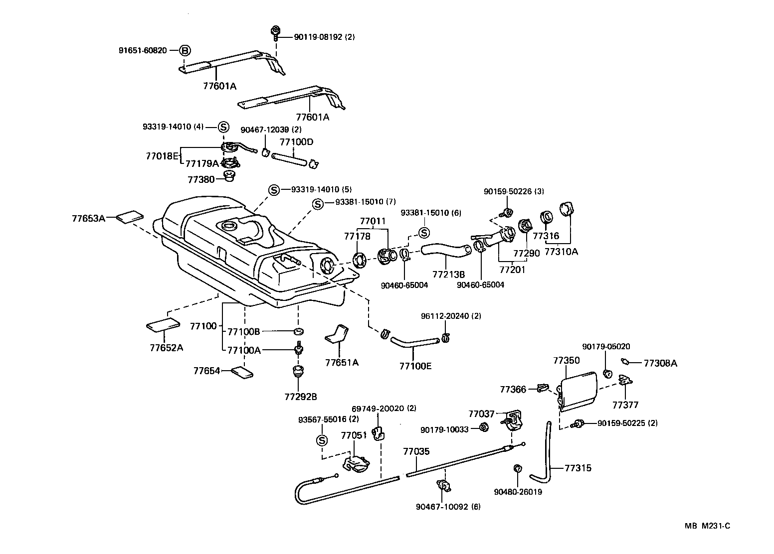  CROWN |  FUEL TANK TUBE